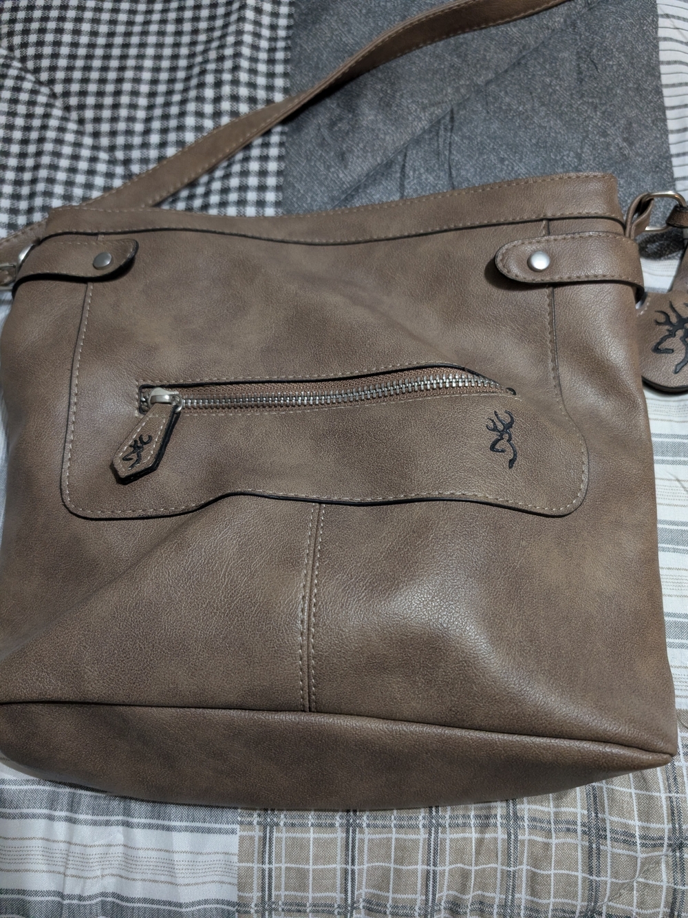 Browning Brown Crossbody Shoulder Bag